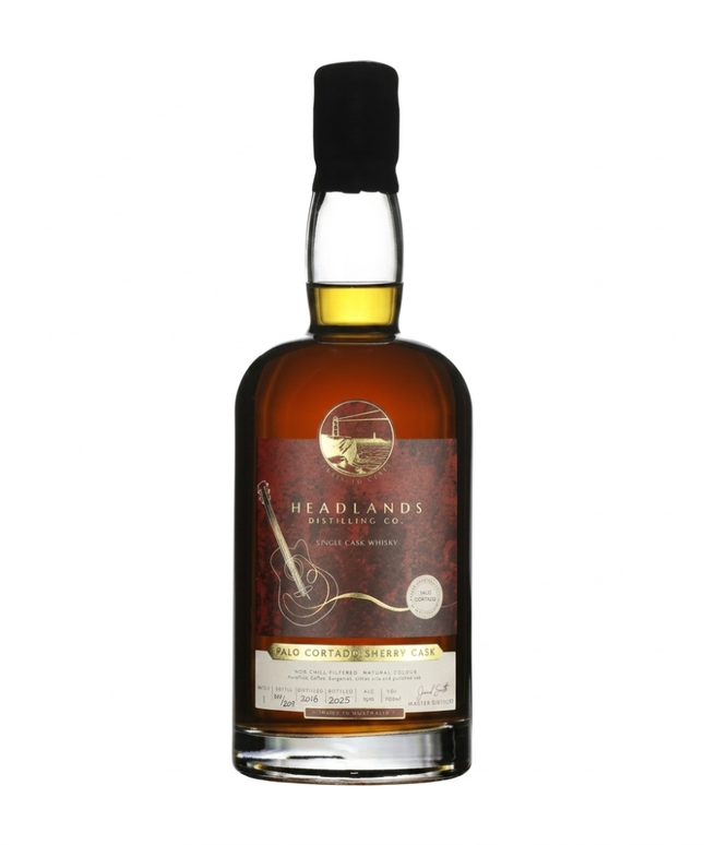 Headlands Distilling Company Palo Cortado Single Cask Whisky 700ml