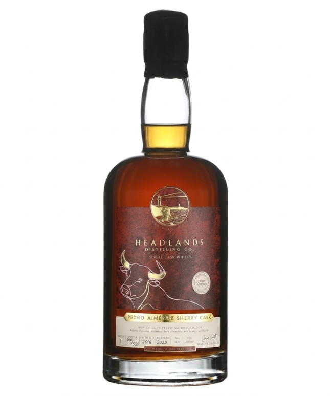 Headlands Distilling Company Pedro Ximenez Single Cask Whisky 700ml