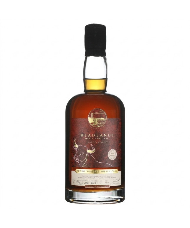 Headlands Distilling Company Pedro Ximenez Single Cask Whisky 700ml