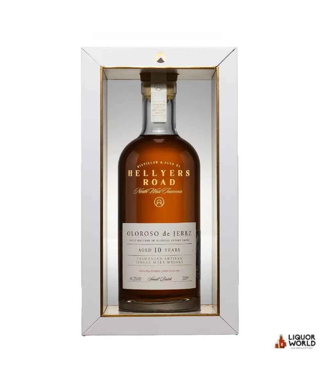 Hellyers Road 10 Year old Oloroso De Jerez Single Malt Whisky 700ml
