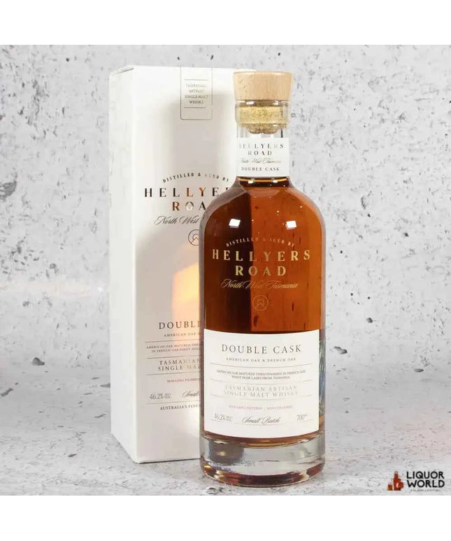 Hellyers Road Double Cask Single Malt Whisky 700ml