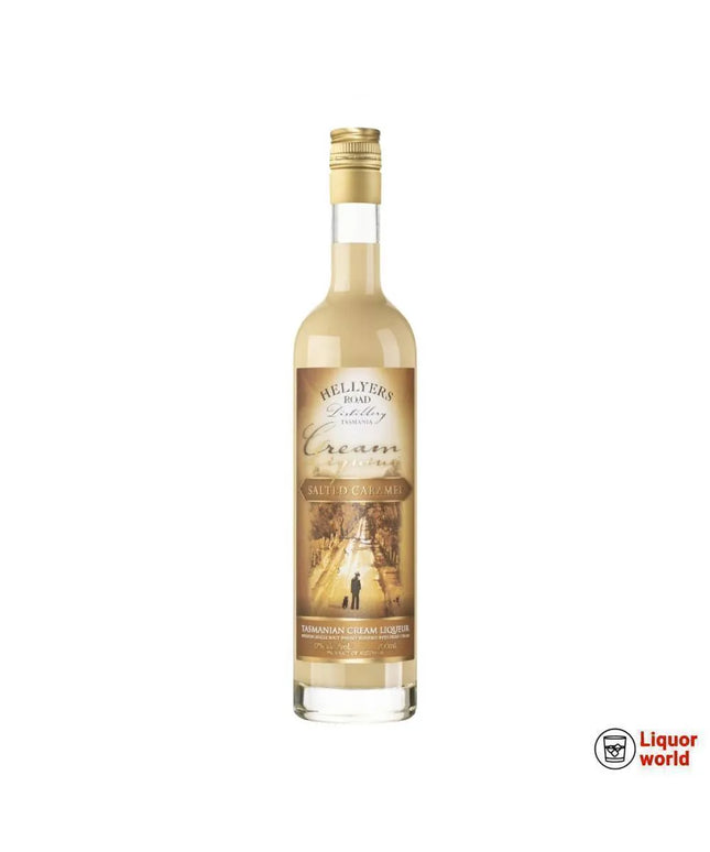 Hellyers Road Whisky Salted Caramel Cream Liqueur700ml - Liquorworld