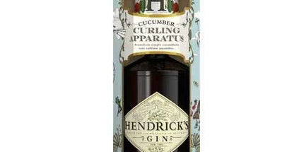 Hendrick's Gin Cucumber Curler Gift Pack 1L