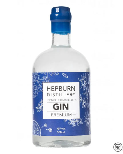 Hepburn Distillery Lyonville Classic Dry Gin 500ml - Liquorworld