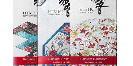 Hibiki Blossom Harmony Limited Edition Collection 2021-2023 Suntory Japanese Whisky 3 x 700mL