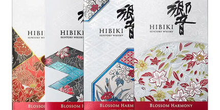Hibiki Blossom Harmony Limited Edition Collection 2021-2024 Suntory Japanese Whisky 4 x 700mL - Liquorworld
