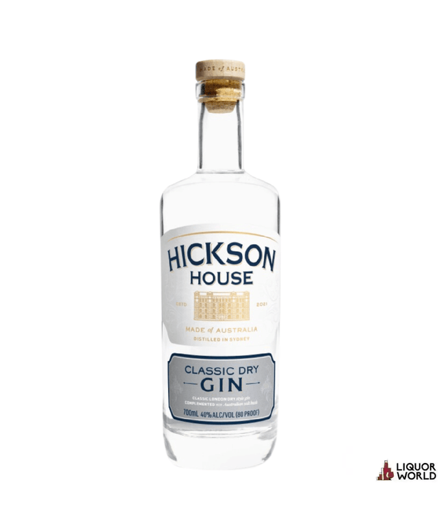 Hickson House Classic Dry Gin 700ml - Liquorworld