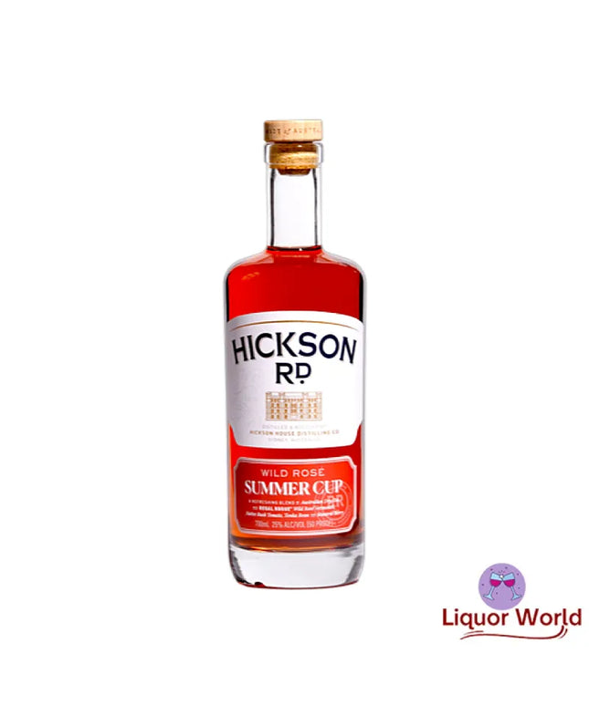 Hickson Rd. Wild Rose Summer Cup Flavoured Gin 700ml - Liquorworld