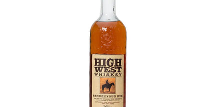 High West Rendezvous Rye Whiskey Glass Miniature 375mL - Liquorworld