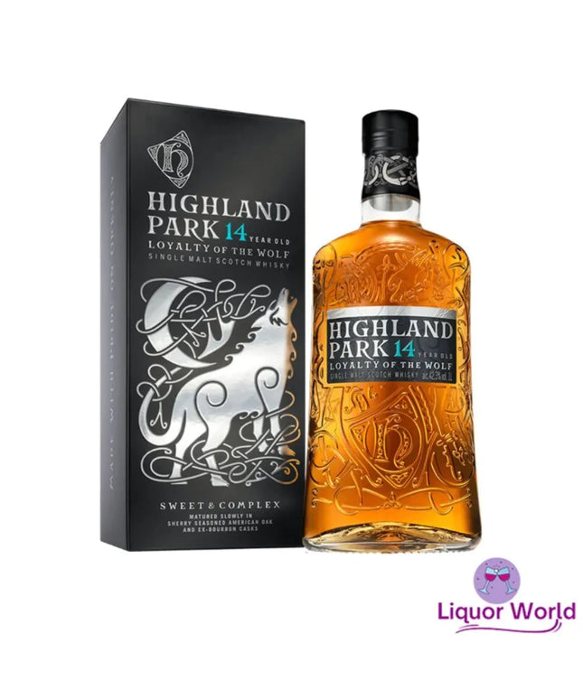 Highland Park 14 Loyality of the Wolf Single Malt Scotch Whisky 1000 ml - Liquorworld