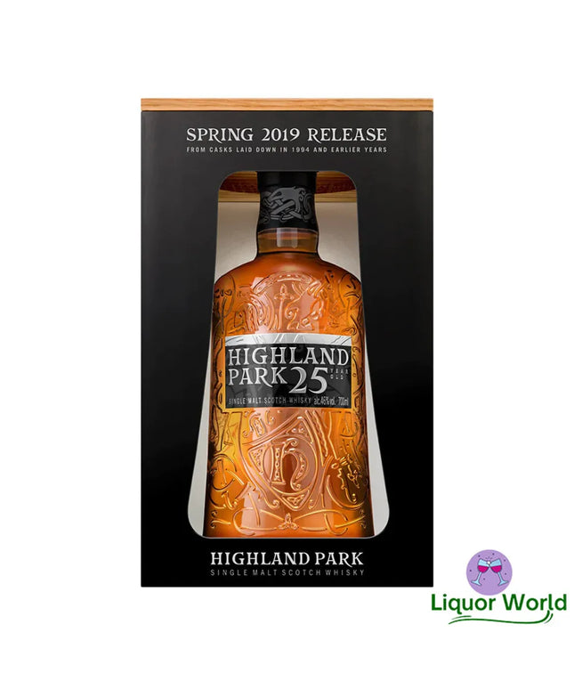 Highland Park 25 Year Old Single Malt Scotch 700mL - Liquorworld