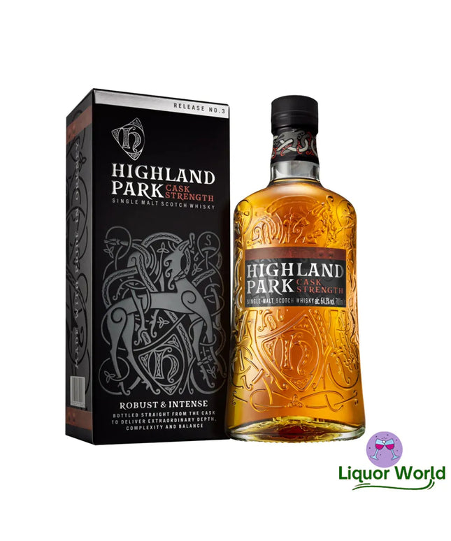 Highland Park Cask Strength Release No 3 Single Malt Scotch Whisky 700mL - Liquorworld
