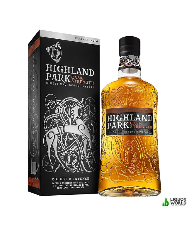 Highland Park Cask Strength Release No. 4 Single Malt Scotch Whisky 700mL - Liquorworld