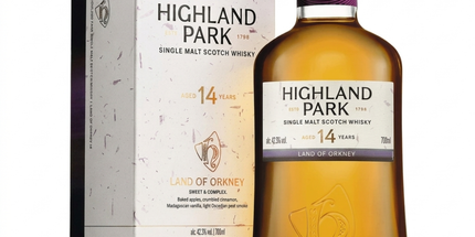 Highland Park 14 Year Old Land of Orkney Single Malt Scotch Whisky 700mL