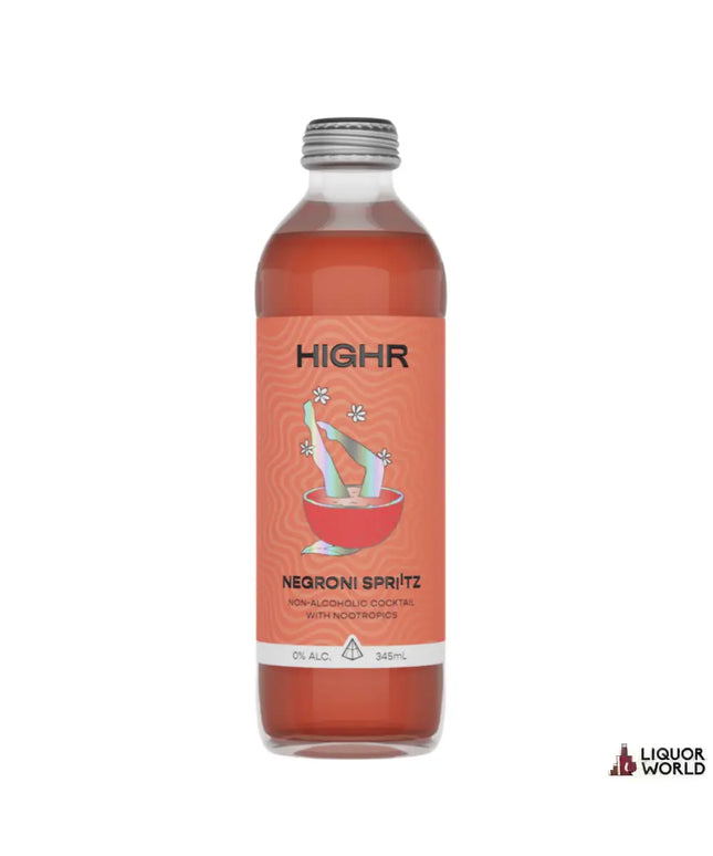 Highr Spirits Negroni Spriitz 345ml Pack of 16 - Liquorworld