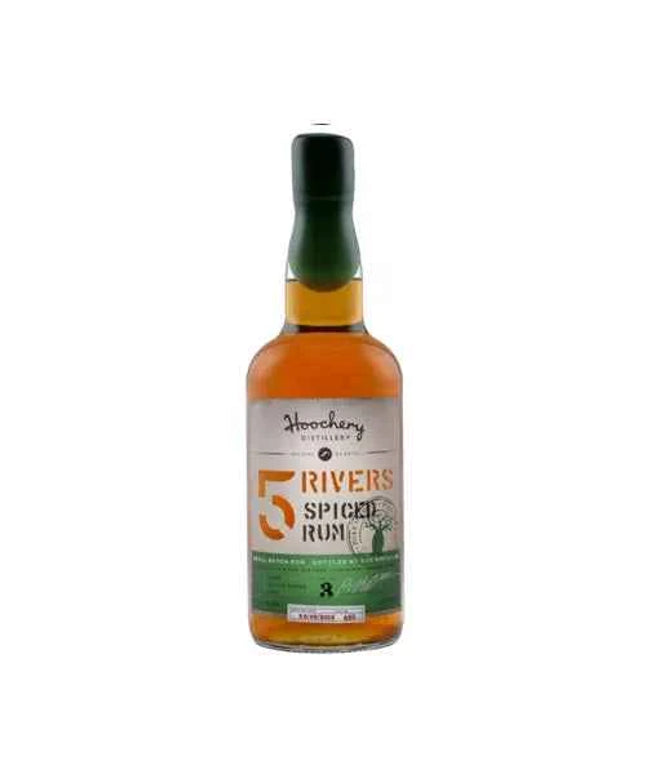 Hoochery Distillery 5 Rivers Spiced Rum 750ml