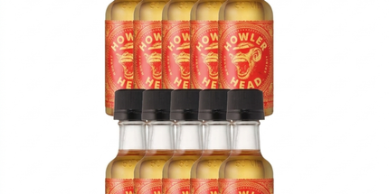 Howler Head Kentucky Straight Banana Infused Bourbon Whiskey Miniature Pack 10 x 50mL