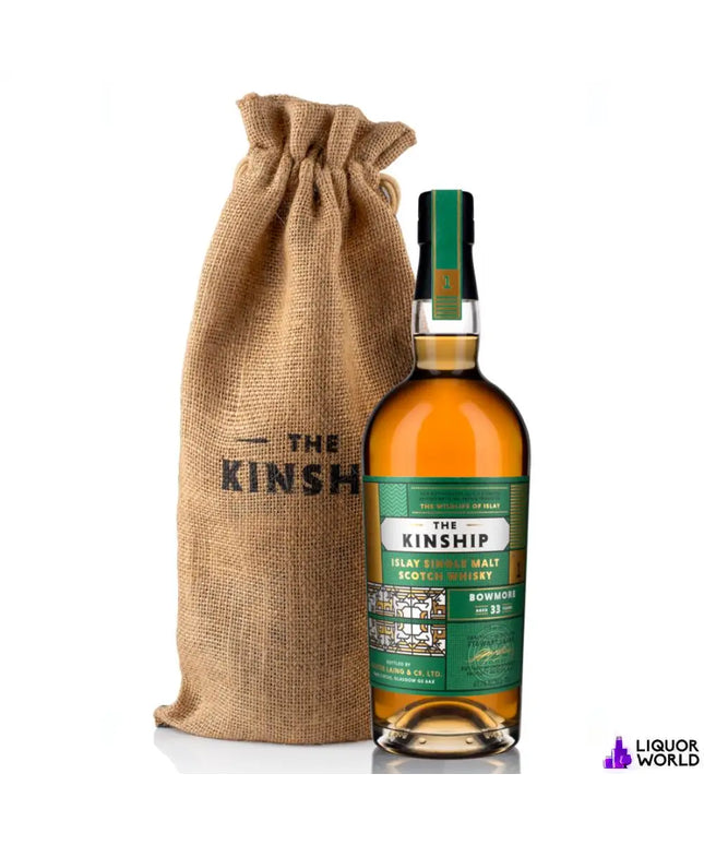 Hunter Laing Kinship 2022 Bowmore 1989 (33YO) Single Malt Scotch Whisky 700ml - Liquorworld