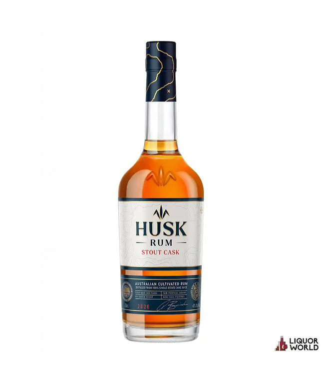 Husk Distillers Stout Cask Signature Rum 700ml - Liquorworld