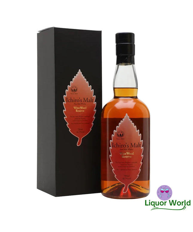 Ichiros Malt Wine Wood Reserve Japanese Pure Malt Whisky 700mL