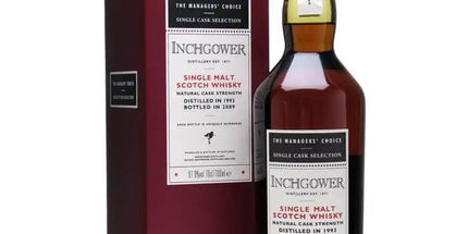 Inchgower 1993 The Managers Choice Single Cask Selection Sherry Cask Single Malt Scotch Whisky 700ml - Liquorworld