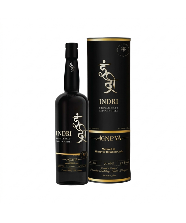 Indri Agneya Limited Edition Single Malt Indian Whisky 700ml