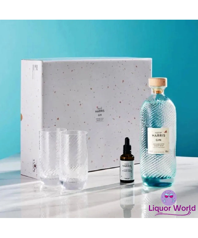 Isle of Harris Gin, Highballs & Aromatic Water Gift Set, 45% 700ml - Liquorworld