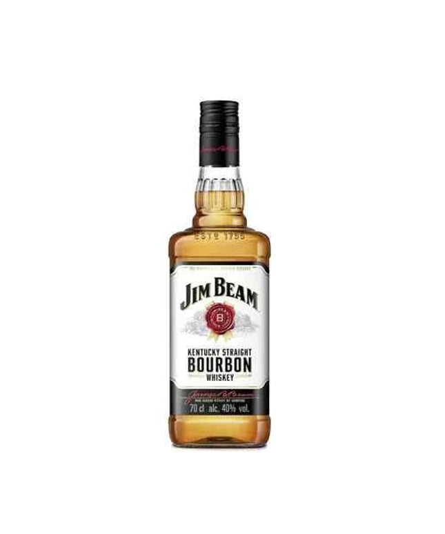 Jim Beam White Label Bourbon Whiskey 700mL