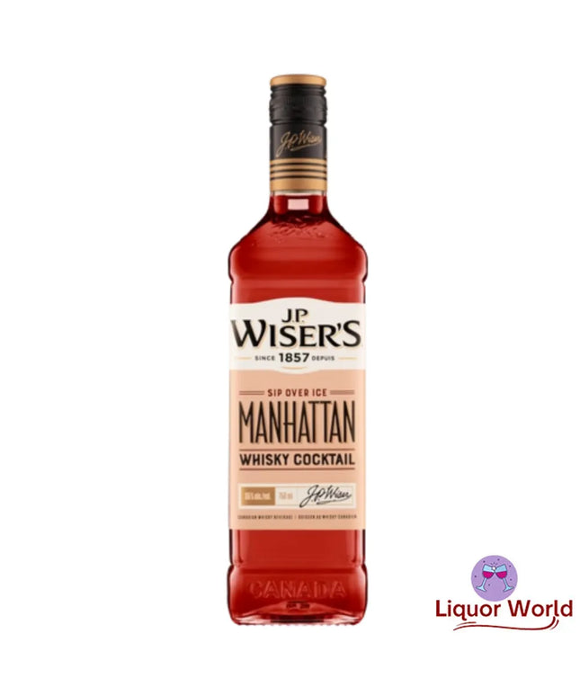 JP Wisers Manhattan Whisky Cocktail 750ml - Liquorworld