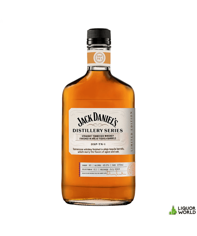 Jack Daniels Distillery Series 11 Limited Edition Anejo Tequila Barrels Finish Tennessee Whiskey 375mL