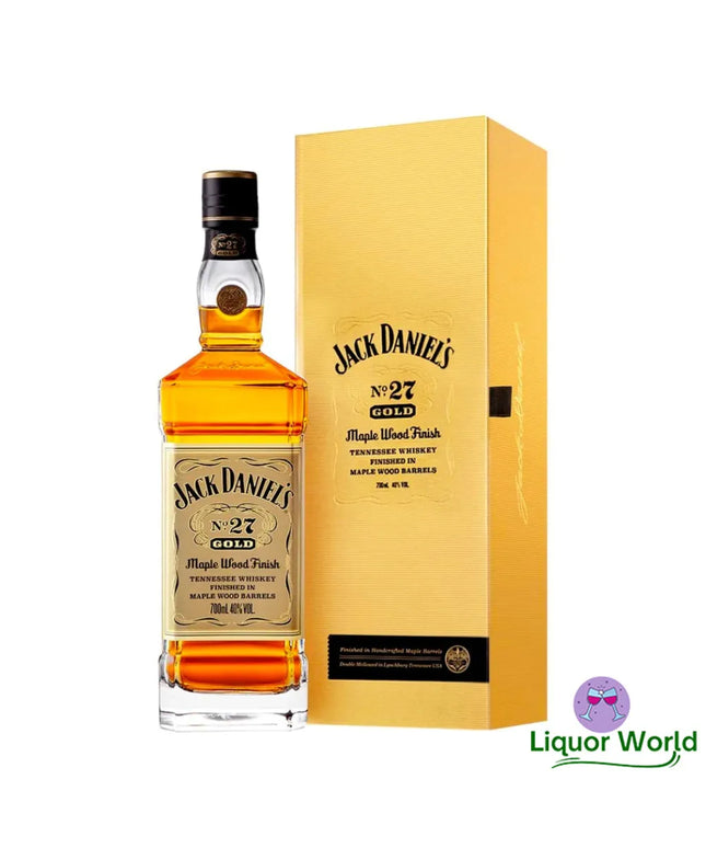 Jack Daniel's No. 27 Gold Maple Wood Finish Tennessee Whiskey 700mL