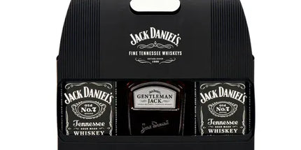Jack Daniel's Old No.7 Tennessee Whiskey Twinpack 2 x 1L + Gentleman Jack 200mL - Liquorworld