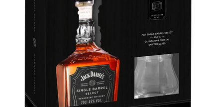 Jack Daniel's Single Barrel Tennessee Whiskey with 1 Glass 700ml - Liquorworld