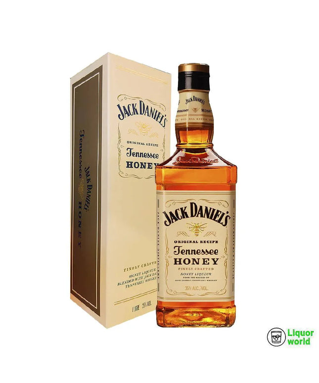 Jack Daniel's Tennessee Honey Flavoured Whiskey Liqueur With Gift Box 1L - Liquorworld