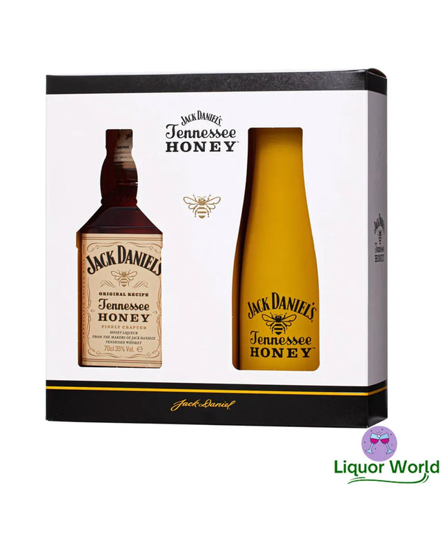 Jack Daniel's Tennessee Honey Flavoured Whiskey + Thermoflask Gift Pack 700mL - Liquorworld