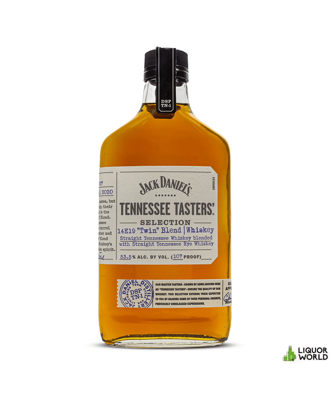 Jack Daniels Tennessee Tasters Selection Limited Edition 14E19 Twin Blend Tennessee Whiskey 375mL