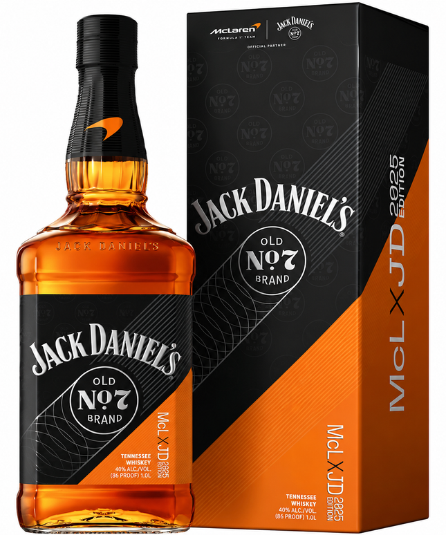 Jack Daniel's x McLaren Limited Edition 2025 Tennessee Whiskey 1L