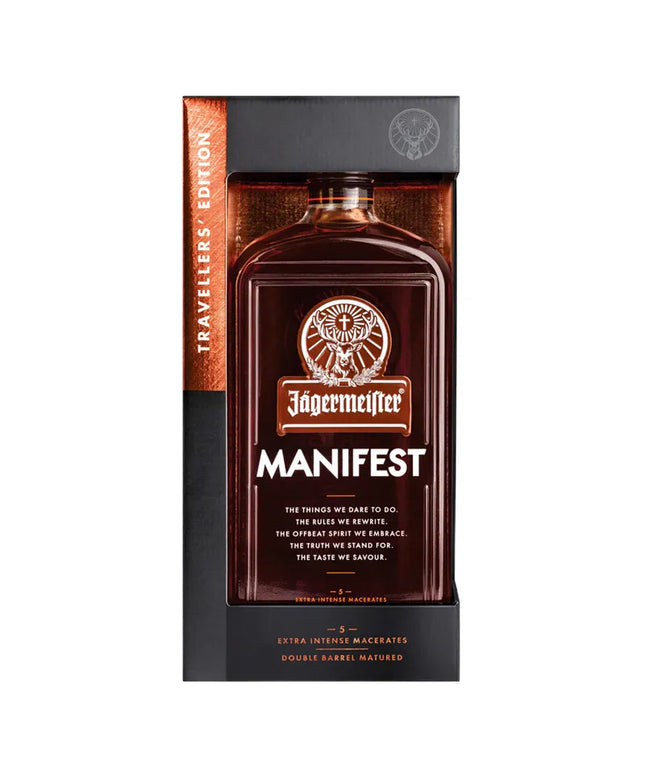 Jagermeister Manifest With Gift Box Herb Liqueur 1L - Liquorworld