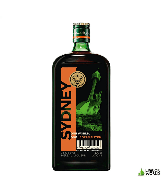 Jagermeister Sydney Limited Edition Herbal Liqueur 1L - Liquorworld