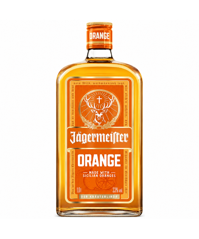 Jagermeister Orange Limited Edition Herbal Liqueur 1L