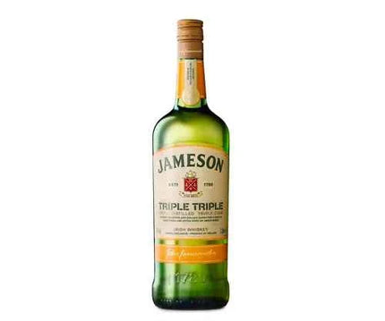 Jameson Triple Triple Blended Irish Whiskey 1000ml