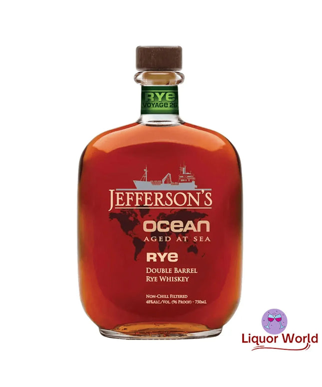 Jefferson's Ocean Aged at Sea Double Barrel Rye Whiskey 750ml - Liquorworld