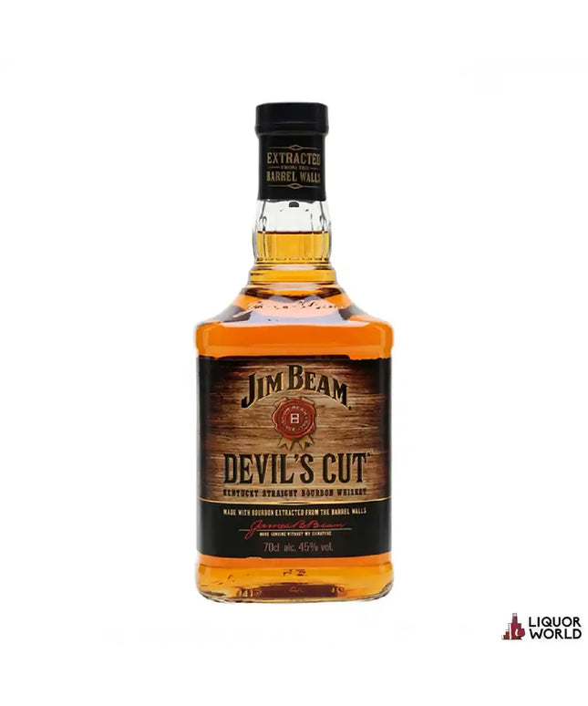 Jim Beam Devils Cut Bourbon Whiskey 700ml - Liquorworld