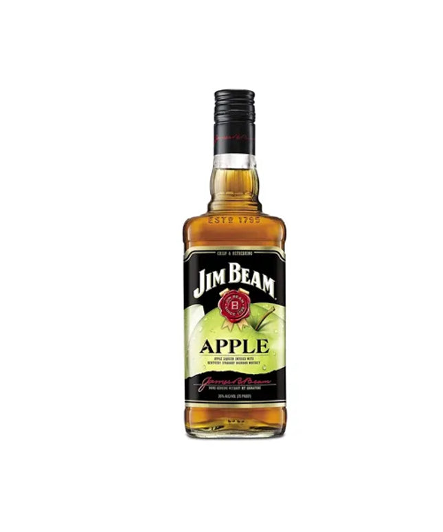 Jim Beam Kentucky Straight Apple Infused Bourbon Liqueur 700mL - Liquorworld