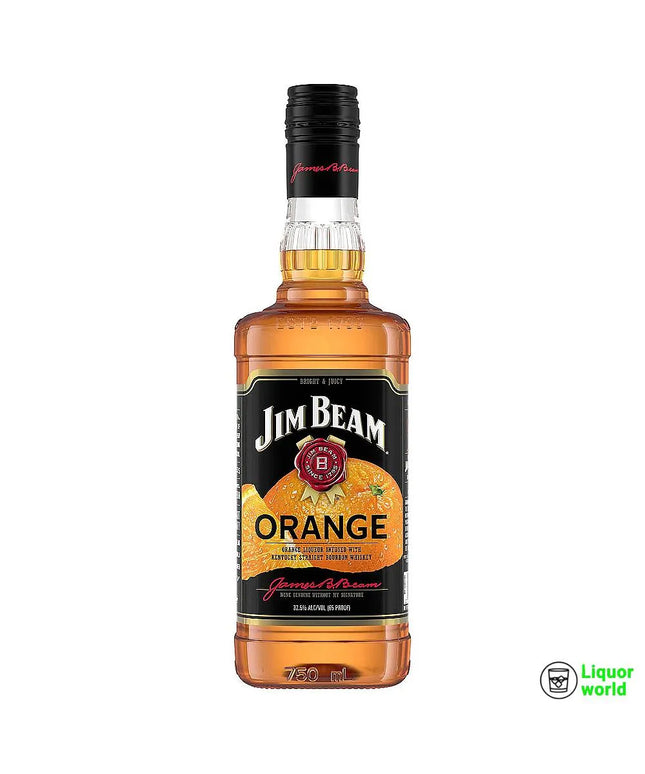 Jim Beam Kentucky Straight Orange Infused Bourbon Liqueur 750mL - Liquorworld