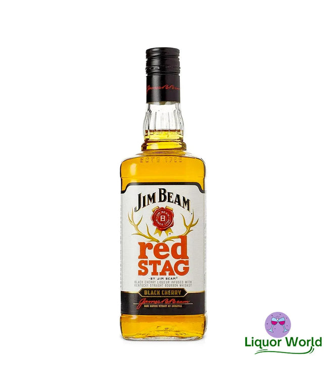 Jim Beam Red Stag Black Cherry Kentucky Bourbon Whiskey 700mL - Liquorworld