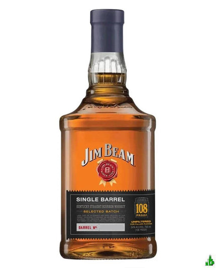 Jim Beam Single Barrel 108 Proof Kentucky Straight Bourbon Whiskey 750mL - Liquorworld