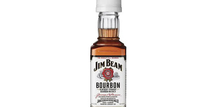 Jim Beam White Label Kentucky Bourbon Whiskey Miniature 50mL - Liquorworld
