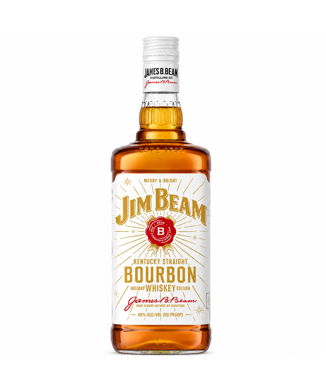 Jim Beam Holiday Limited Edition 40% Kentucky Straight Bourbon Whiskey 1L