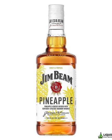 Jim Beam Kentucky Straight Pineapple Infused Bourbon Liqueur Whiskey 750mL